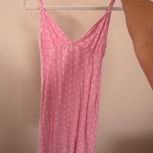 Billabong Pink Floral Mini Dress